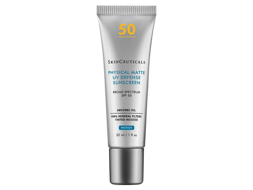 SkinCeuticals Physical Matte UV Defense Tinted Mineral Sunscreen SPF 50 3 SkinCeuticals Physical Matte UV Defense Tinted Mineral Sunscreen SPF 50