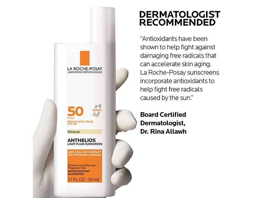 La Roche-Posay Anthelios 50 Mineral Ultra Light Sunscreen Fluid SPF 50 10 La Roche-Posay Anthelios 50 Mineral Ultra Light Sunscreen Fluid SPF 50 - Image 8