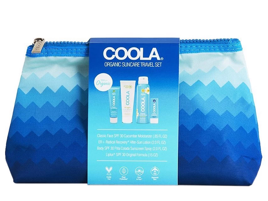 COOLA Organic Suncare Travel Set 3 COOLA Organic Suncare Travel Set