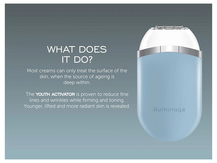 Iluminage Youth Activator Infrared LED & Radio Frequency Anti-Aging Device 9 Iluminage Youth Activator Infrared LED & Radio Frequency Anti-Aging Device - Image 7