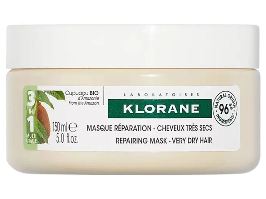 Klorane 3-in-1 Hair Mask With Organic Cupuaçu Butter 3 Klorane 3-in-1 Hair Mask With Organic Cupuaçu Butter