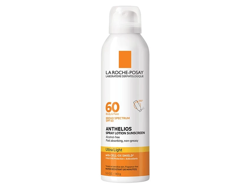 La Roche-Posay Anthelios 60 Ultra Light Sunscreen Lotion Spray SPF 60 3 La Roche-Posay Anthelios 60 Ultra Light Sunscreen Lotion Spray SPF 60