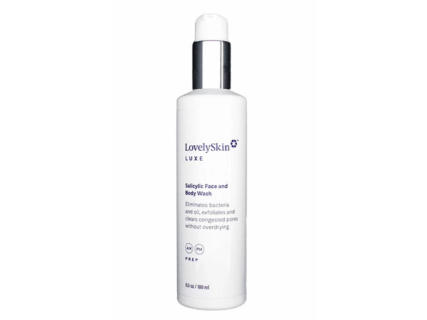 LovelySkin LUXE Salicylic Face And Body Wash 3 LovelySkin LUXE Salicylic Face And Body Wash