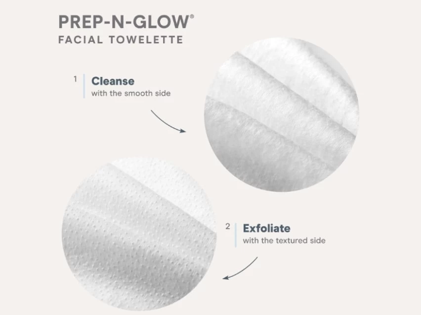 NuFACE Prep-N-Glow® Facial Towelettes 5 NuFACE Prep-N-Glow® Facial Towelettes - Image 3