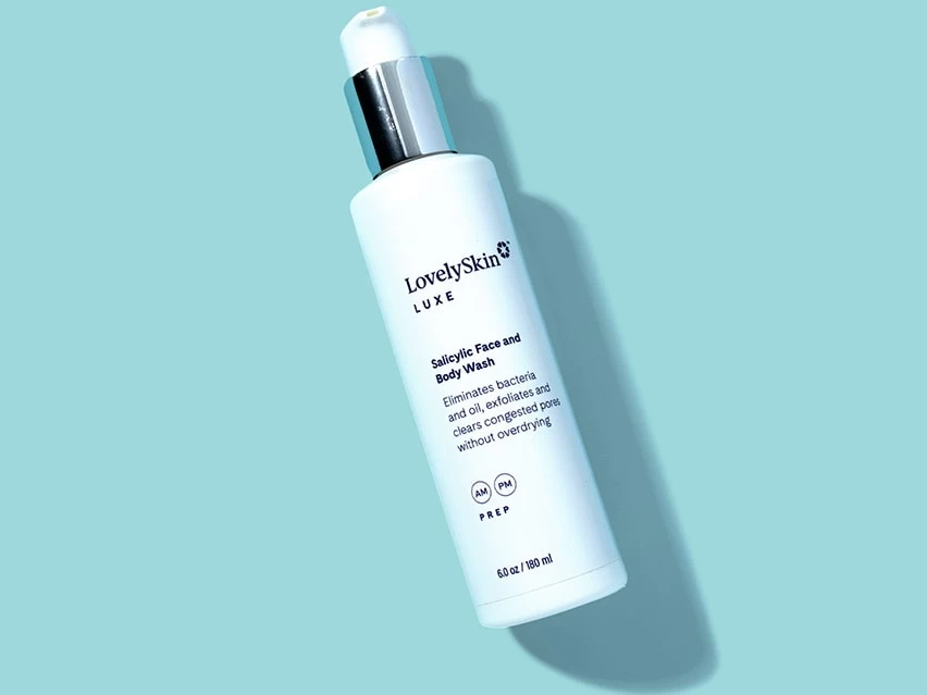LovelySkin LUXE Salicylic Face And Body Wash 6 LovelySkin LUXE Salicylic Face And Body Wash - Image 4