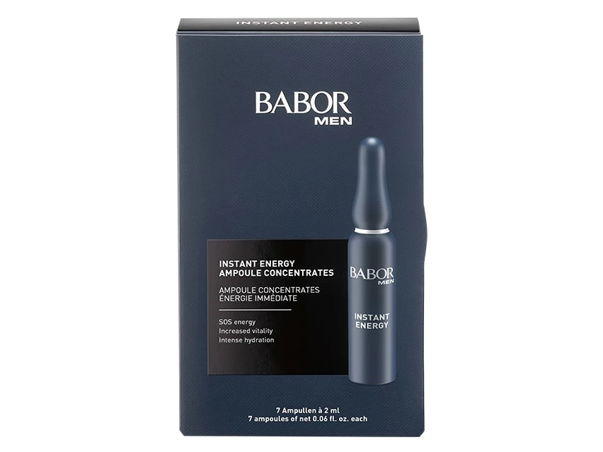 BABOR Men Instant Energy Ampoules 3 BABOR Men Instant Energy Ampoules