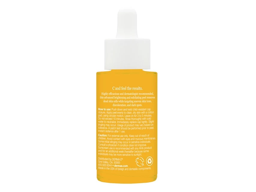 Derma E Vitamin C 10% Multi-Acid Radiance Liquid Peel 6 Derma E Vitamin C 10% Multi-Acid Radiance Liquid Peel - Image 4