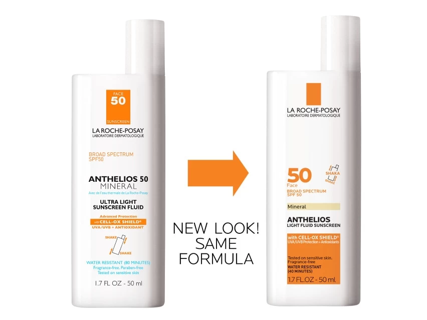 La Roche-Posay Anthelios 50 Mineral Ultra Light Sunscreen Fluid SPF 50 5 La Roche-Posay Anthelios 50 Mineral Ultra Light Sunscreen Fluid SPF 50 - Image 3