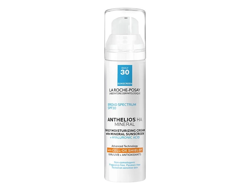 La Roche-Posay Anthelios HA Mineral SPF 30 Moisturizer With Hyaluronic Acid 3 La Roche-Posay Anthelios HA Mineral SPF 30 Moisturizer With Hyaluronic Acid