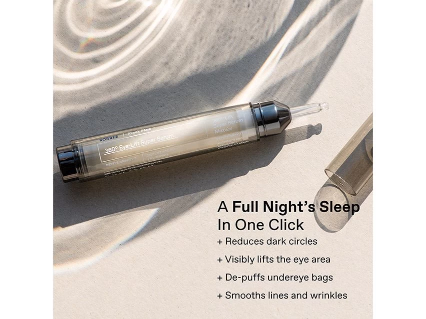 KORRES Black Pine 3D Eye-Lift Super Serum 6 KORRES Black Pine 3D Eye-Lift Super Serum - Image 4