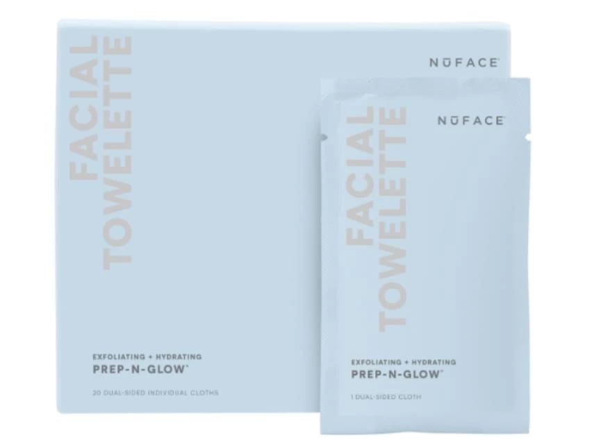 NuFACE Prep-N-Glow® Facial Towelettes 4 NuFACE Prep-N-Glow® Facial Towelettes - Image 2