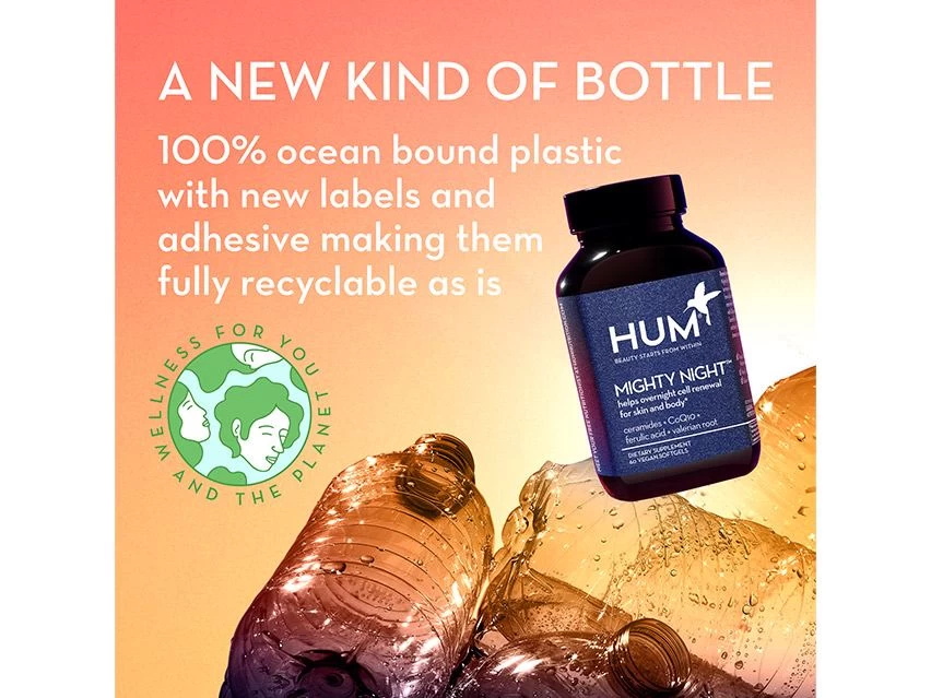 HUM Nutrition Mighty Night Overnight Renewal Supplement 9 HUM Nutrition Mighty Night Overnight Renewal Supplement - Image 7