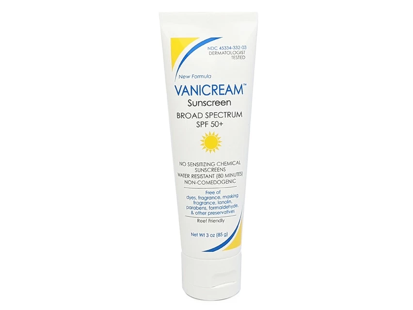 Vanicream Sunscreen Broad Spectrum SPF 50+ 3 Vanicream Sunscreen Broad Spectrum SPF 50+