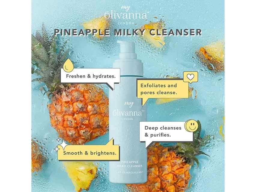 My Olivanna Pineapple Milky Cleanser 7 My Olivanna Pineapple Milky Cleanser - Image 5