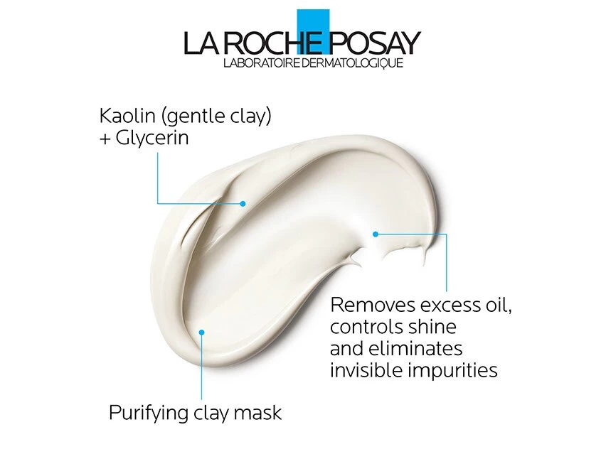 La Roche-Posay Effaclar Shine Control Clay Mask 4 La Roche-Posay Effaclar Shine Control Clay Mask - Image 2