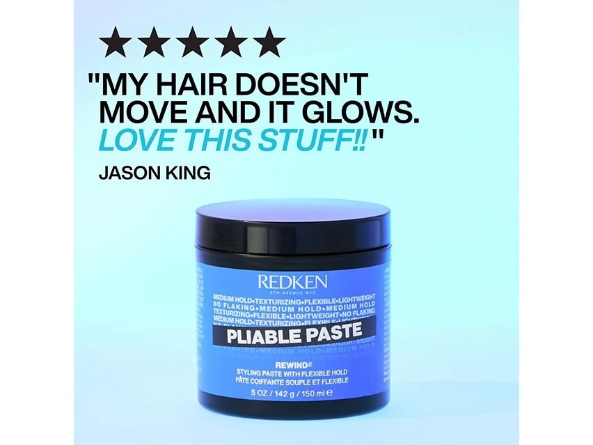 Redken Rewind Styling Pliable Paste 8 Redken Rewind Styling Pliable Paste - Image 6