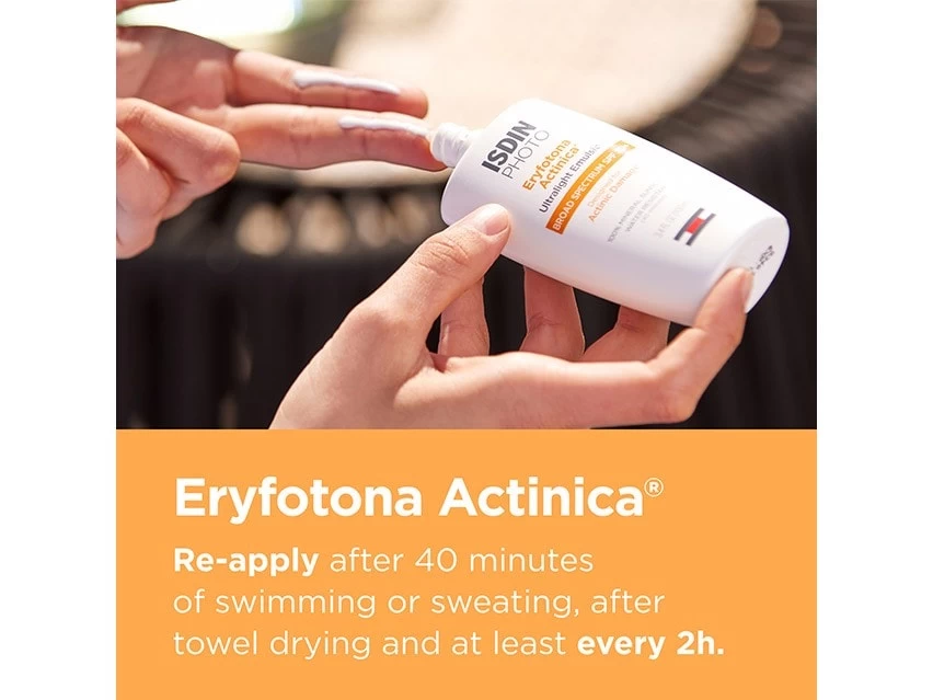 ISDIN Eryfotona Actinica Daily Lightweight Mineral SPF 50+ Sunscreen 11 ISDIN Eryfotona Actinica Daily Lightweight Mineral SPF 50+ Sunscreen - Image 9