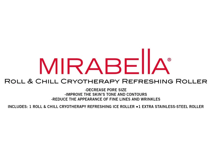 Mirabella Roll + Chill Cryotherapy Refreshing Roller 5 Mirabella Roll + Chill Cryotherapy Refreshing Roller - Image 3