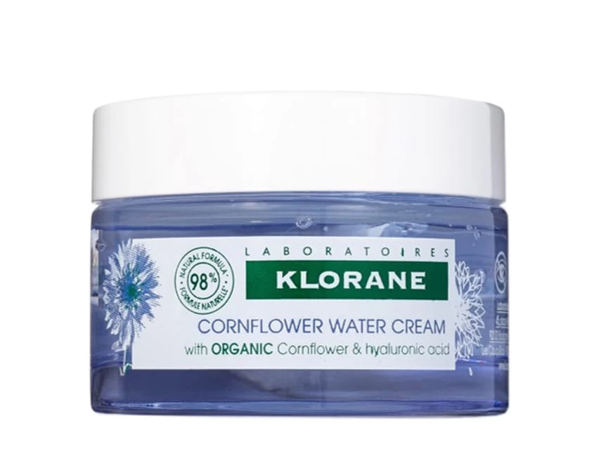 Klorane Hydrating Water Cream With Cornflower 3 Klorane Hydrating Water Cream With Cornflower