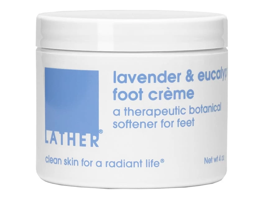 LATHER Lavender & Eucalyptus Foot Crème - 4 Oz 3 LATHER Lavender & Eucalyptus Foot Crème - 4 Oz
