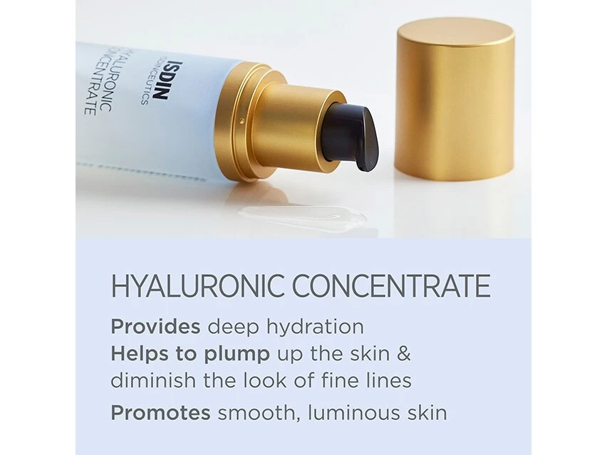 ISDIN Isdinceutics Hyaluronic Concentrate Hydrating Hyaluronic Acid Serum 4 ISDIN Isdinceutics Hyaluronic Concentrate Hydrating Hyaluronic Acid Serum - Image 2