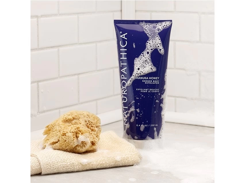 Naturopathica Manuka Honey Shower Body Exfoliator 5 Naturopathica Manuka Honey Shower Body Exfoliator - Image 3