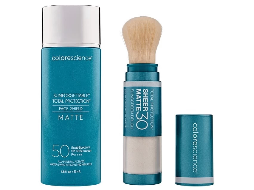 Colorescience Sunforgettable Total Protection Matte Set - LovelySkin Exclusive 3 Colorescience Sunforgettable Total Protection Matte Set - LovelySkin Exclusive