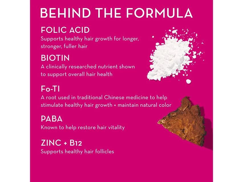 HUM Nutrition Hair Strong Vegan Gummies 4 HUM Nutrition Hair Strong Vegan Gummies - Image 2