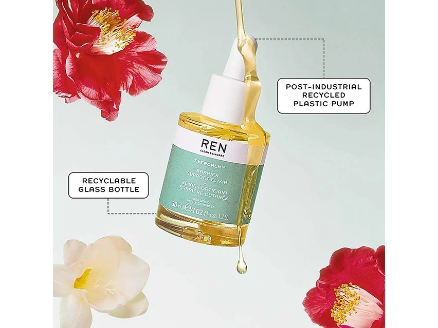 REN Clean Skincare Evercalm Barrier Support Face Oil 7 REN Clean Skincare Evercalm Barrier Support Face Oil - Image 5