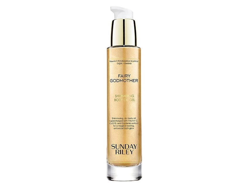 Sunday Riley Fairy Godmother Shimmering Body Oil Gel 3 Sunday Riley Fairy Godmother Shimmering Body Oil Gel