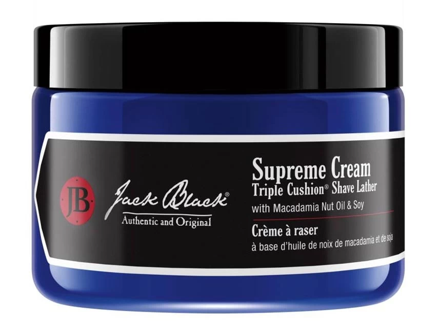 Jack Black Supreme Cream Triple Cushion Shave Lather - Jar 9.5 Oz 3 Jack Black Supreme Cream Triple Cushion Shave Lather - Jar 9.5 Oz