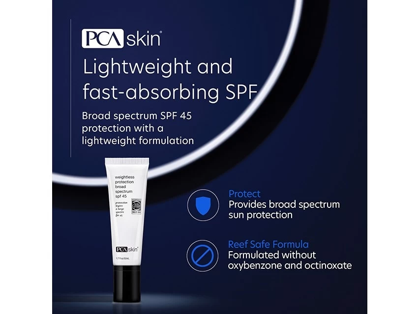 PCA SKIN Weightless Protection Broad Spectrum SPF 45 5 PCA SKIN Weightless Protection Broad Spectrum SPF 45 - Image 3