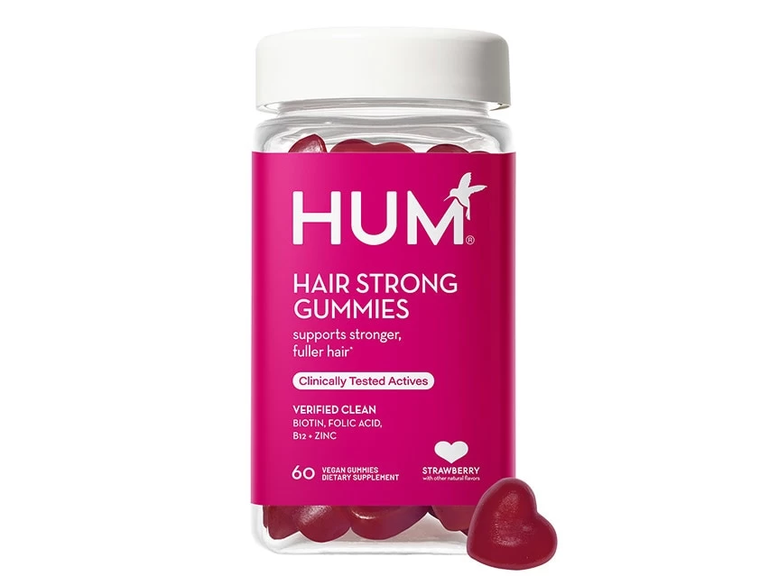 HUM Nutrition Hair Strong Vegan Gummies 3 HUM Nutrition Hair Strong Vegan Gummies