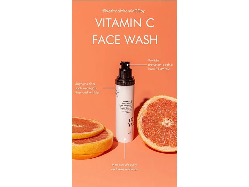 Joanna Vargas Vitamin C Face Wash With Salicylic & Hyaluronic Acid 6 Joanna Vargas Vitamin C Face Wash With Salicylic & Hyaluronic Acid - Image 4