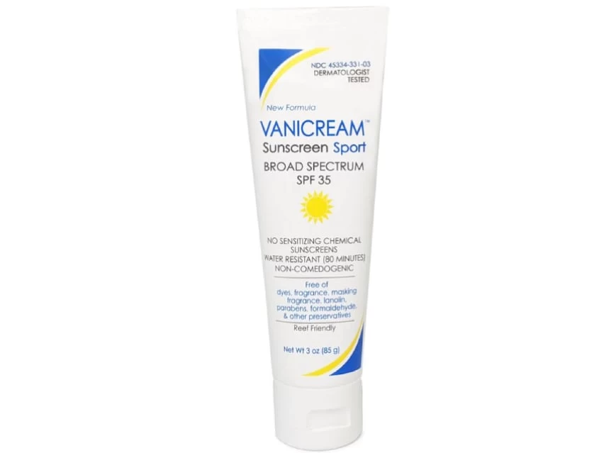 Vanicream Sunscreen SPF 35 Sport 3 Vanicream Sunscreen SPF 35 Sport