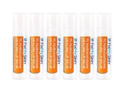 FixMySkin 1% Hydrocortisone Healing Lip Balm – Vanilla – Pack Of 6